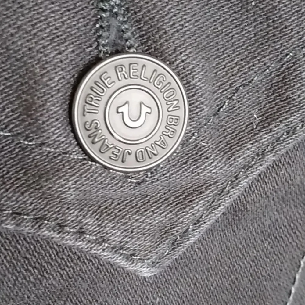 VTG, TRUE RELIGION BRAND JEANS MEN SHOES SIZE 36 100% COTTON
